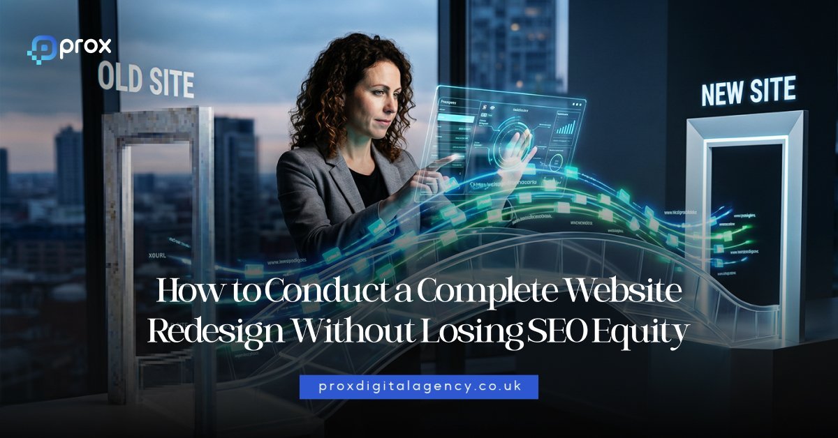 How to Conduct a Complete Website Redesign Without Losing SEO Equity
